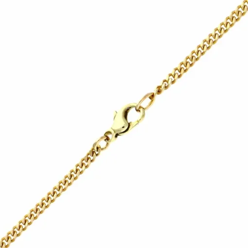 Diamant-Collier Gelbgold
