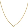 Diamant-Kette Gelbgold