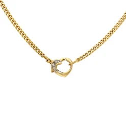 Diamant-Kette Gelbgold