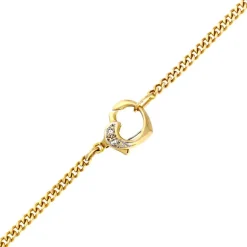 Diamant-Kette Gelbgold