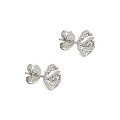 Diamant-Ohrstecker Weißgold