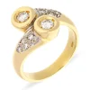 Diamant-Ring Bicolor