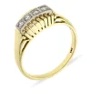 Diamant-Ring Bicolor