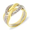 Diamant-Ring Bicolor