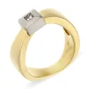 Diamant-Ring Bicolor