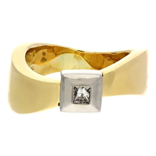 Diamant-Ring Bicolor