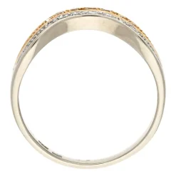 Diamant-Ring Bicolor
