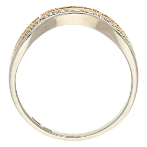 Diamant-Ring Bicolor