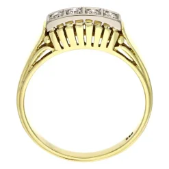Diamant-Ring Bicolor