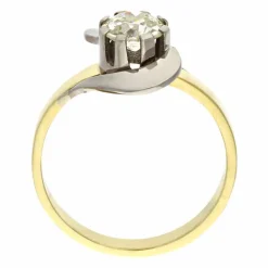 Diamant-Ring Bicolor