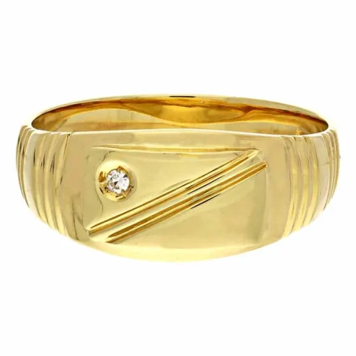 Diamant-Ring Gelbgold