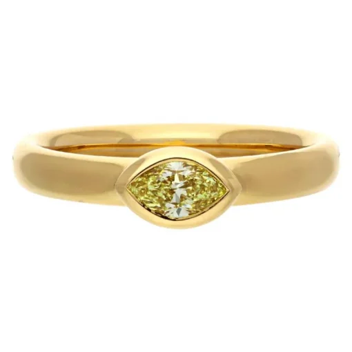 Diamant-Ring Gelbgold