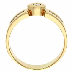 Diamant-Ring Gelbgold