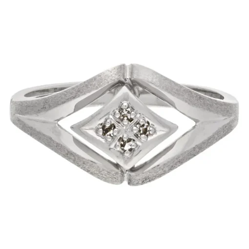 Diamant-Ring Weißgold