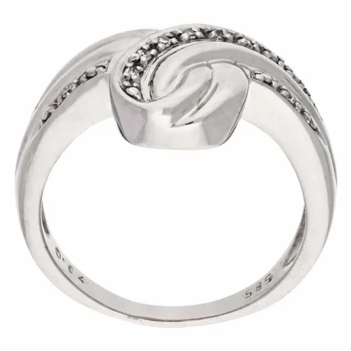 Diamant-Ring Weißgold