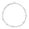 Edelstein-Armband Silber