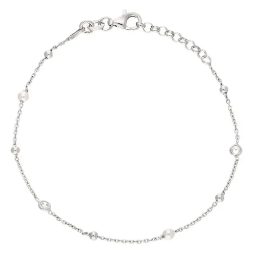 Edelstein-Armband Silber