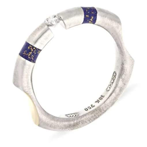 Edelstein-Ring Bicolor