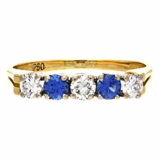 Edelstein-Ring Bicolor