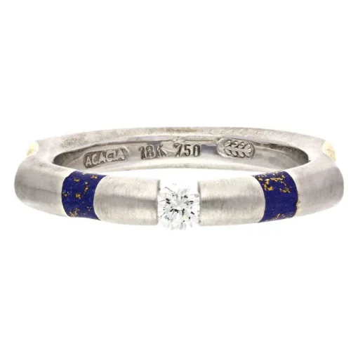 Edelstein-Ring Bicolor