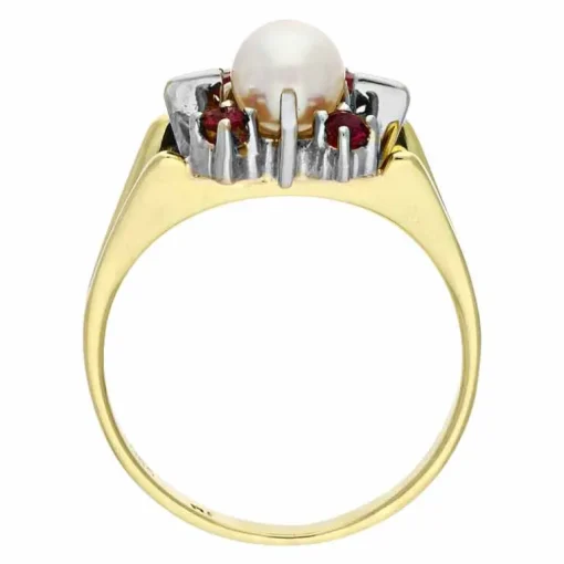 Edelstein-Ring Gelbgold
