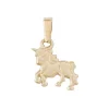 Einhorn-Anhänger Gelbgold
