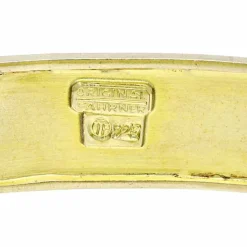Fahrner Perl-Armreif Silber Vergoldet
