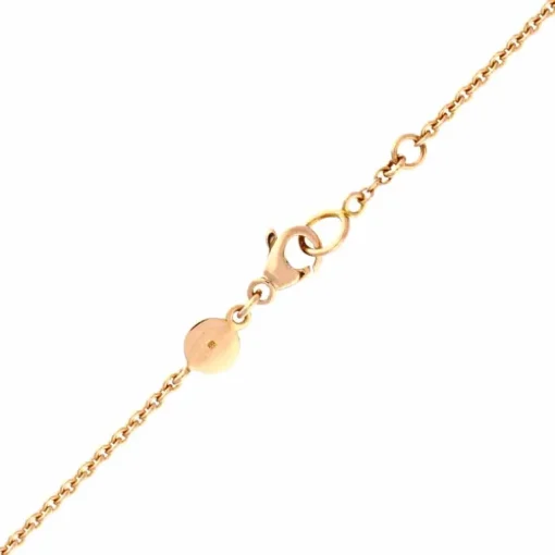 Farbstein-Collier WEMPE Roségold