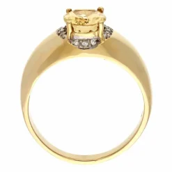 Goldberyll-Ring Gelbgold