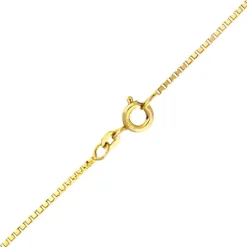 Granat-Collier Gelbgold