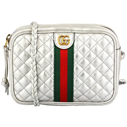 GUCCI 'Crossbody Bag Lea' Silver