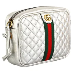 GUCCI 'Crossbody Bag Lea' Silver