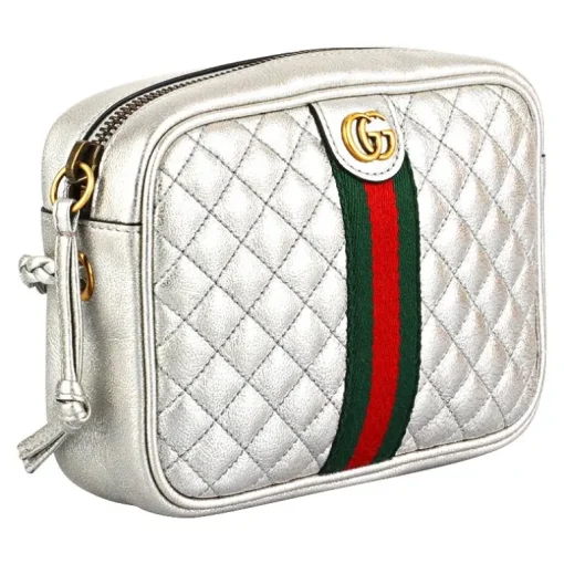 GUCCI 'Crossbody Bag Lea' Silver