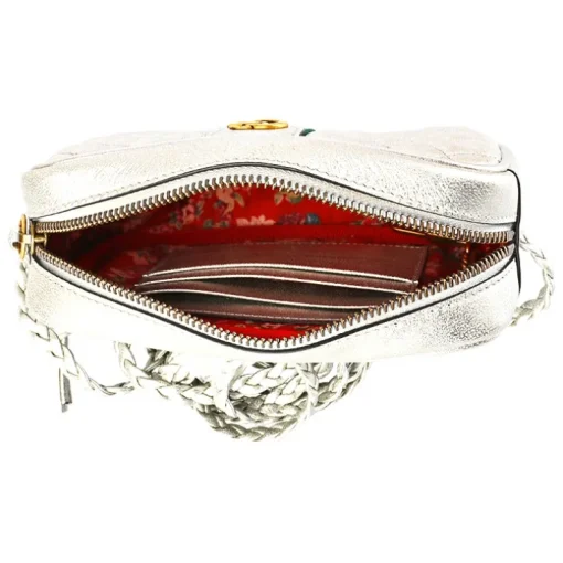 GUCCI 'Crossbody Bag Lea' Silver