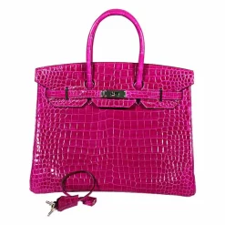 Hermés Birkin 35 Rose Scheherazade