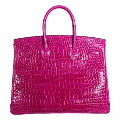 Hermés Birkin 35 Rose Scheherazade