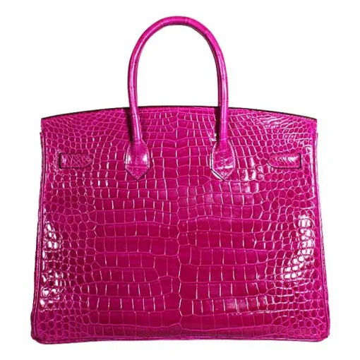 Hermés Birkin 35 Rose Scheherazade