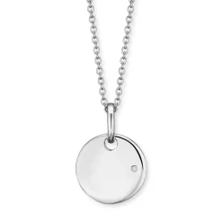 Herzengel Kette mit Anhänger Silber