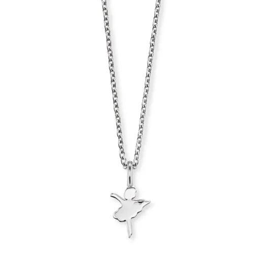 Herzengel Kette mit Anhänger Silber