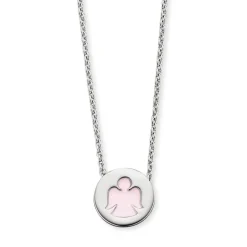 Herzengel Kette mit Anhänger Silber