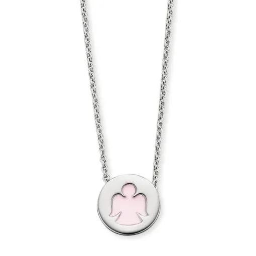 Herzengel Kette mit Anhänger Silber