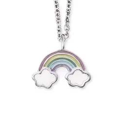 Herzengel Kette mit Anhänger Silber