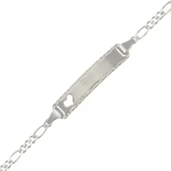 Identitäts-Armband Silber