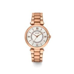 JOOP! Damenuhr Quarz Edelstahl rosé vergoldet
