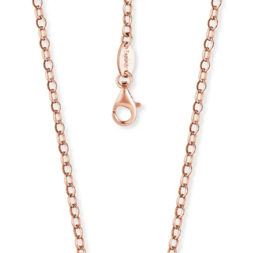 Kette Engelsrufer Silber, rosé-vergoldet 50 cm