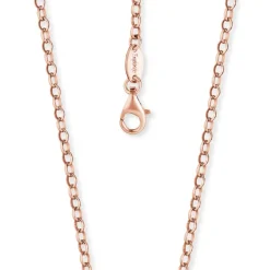 Kette Engelsrufer Silber, rosé-vergoldet 60 cm