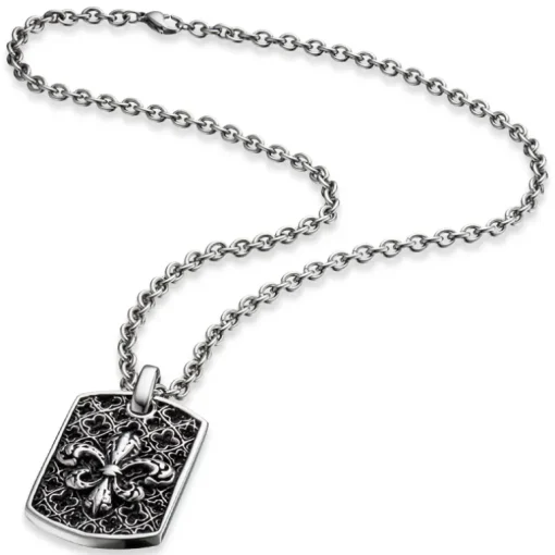 Kette mit Anhänger Save Brave 'QUEEN' Edelstahl