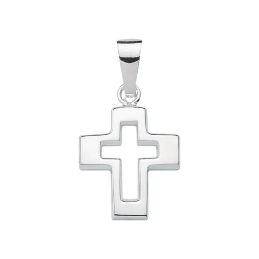 Kreuzanhänger aus 925er Sterlingsilber