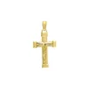 Kreuz-Anhänger Gelbgold