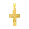 Kreuz-Anhänger Gelbgold